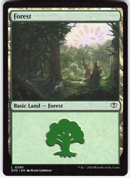 Forest 280/444 Secrets of Strixhaven MTG Basic Land