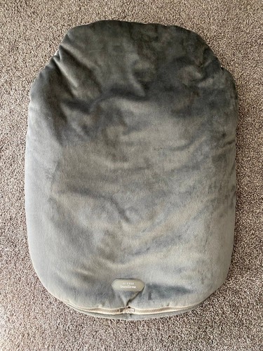 JJ Cole Collections Original BundleMe Infant Car Seat Cover – Gray Plush Sherpa