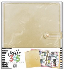 Happy Planner Me And My Big Ideas Create 365 Big Deluxe Cover Gold NEW