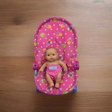 Pretend Baby With Bouncer Seat Fisher Price Toy