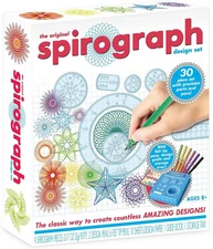 Spirograph Design Set | Create Amazing Endless Designs | 30 Pieces Set Includin