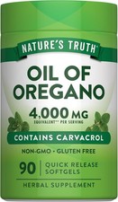 Oil of Oregano 4000mg  90 Softgels  Non-GMO, Gluten Free by Nature's Truth