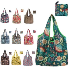 10Pcs Large Shopping Bag Set Reusable Eco Bag Grocery Package Beach Toy Storage