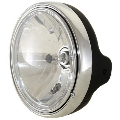 Headlight Motorcycle Main Cafe Racer Light H4 Clear
