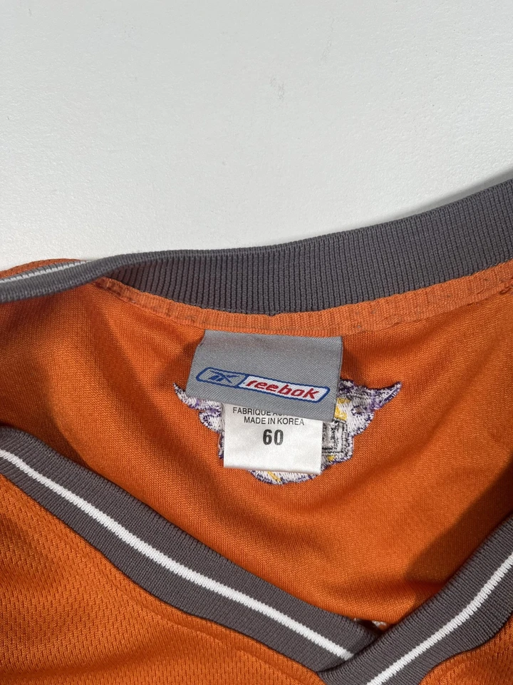 Camiseta deportiva vintage de los Phoenix Suns para hombre 60 naranja NBA baloncesto Reebok Shawn Marion Foto 3 de 4