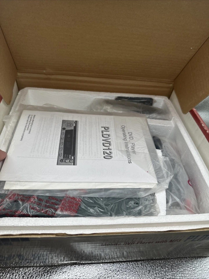 Pyle PLDVD120 DVD player In-Dash Mobile Multimedia Disc Player MP3 Playback new - Image 3 of 4