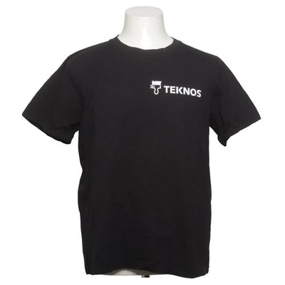 Snap, T-shirt, Größe: L, Flash-Line, Schwarz, Baumwolle, Print, Herren #567