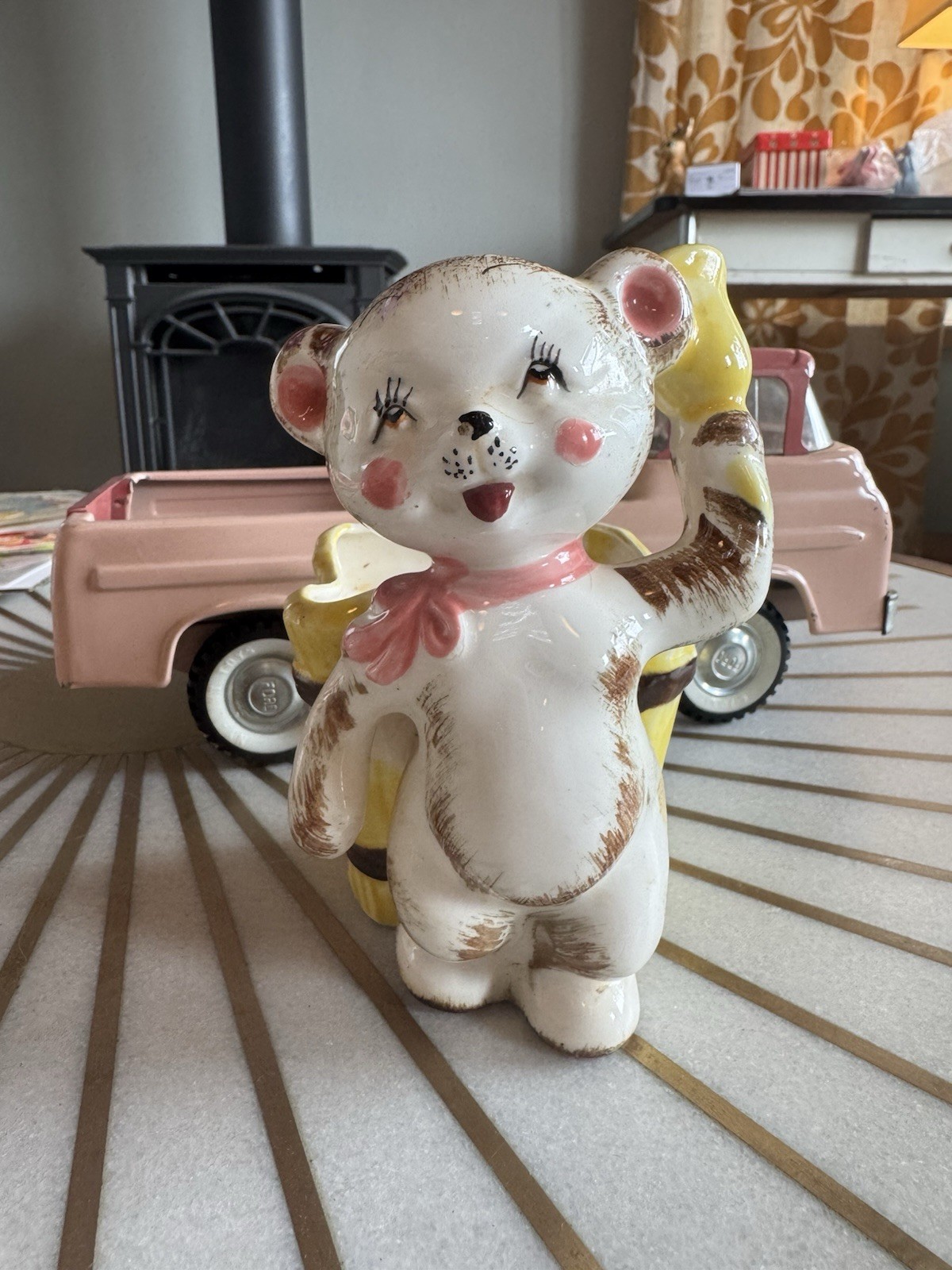 Japan Bear Vintage Planter Norcrest Lefton Napco