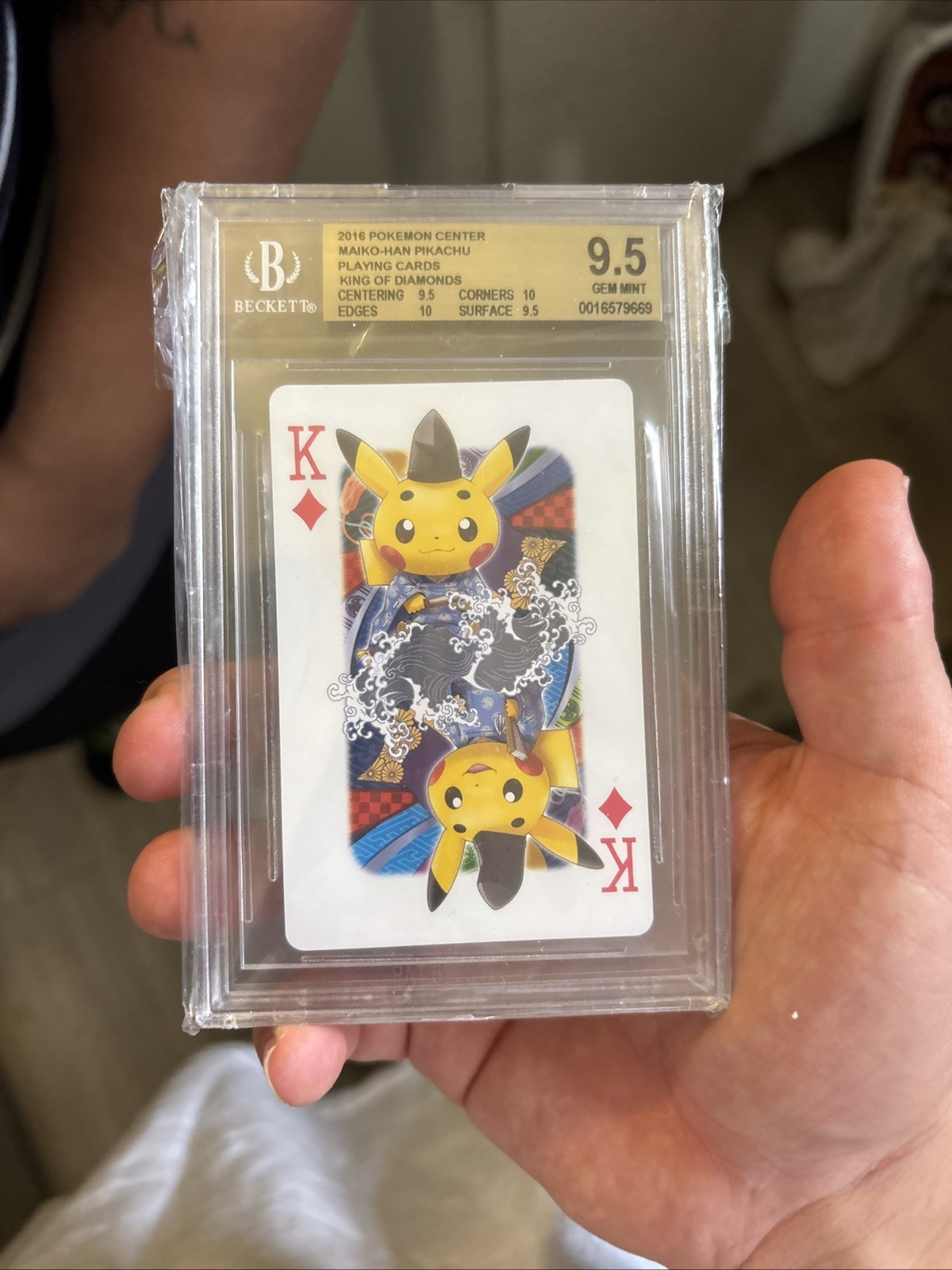 BGS 9.5 Maiko Han Pikachu Pokemon Center Kyoto: Extremely low Pop