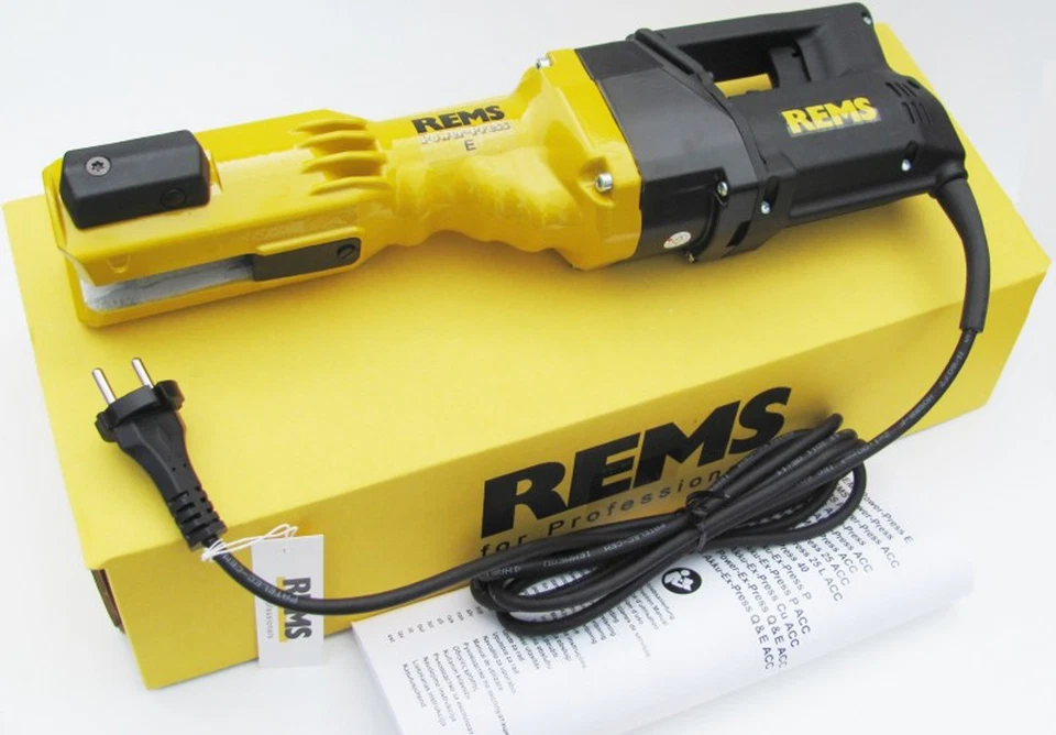 REMS Pressmaschine Power Press E Nr. 572100 für Pressbacke Sanitär Vorgänger SE - Bild 1 von 1