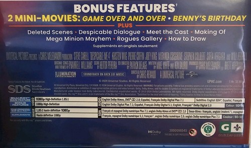 Despicable Me 4 Collector's Edition Blu Ray - Bild 14 von 14