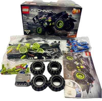 LEGO TECHNIC: Monster Jam Grave Digger (42118) Open Box Complete Baged Parts
