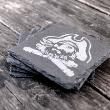 Coaster - Slate - Captain - SET OF 2