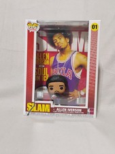 Funko Pop Magazine Covers Allen Iverson 01 SLAM 76ers Vinilo Figura Baloncesto