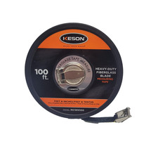 Keson 100 ft. Heavy-duty fiberglass tape measure, Model MC1810100.