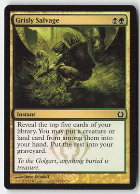 MTG - Grisly Salvage #165 - Regular - RTR Return to Ravnica