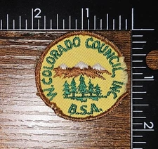 Colorado Council Inc Vintage Boy Scout CP Council Patch 