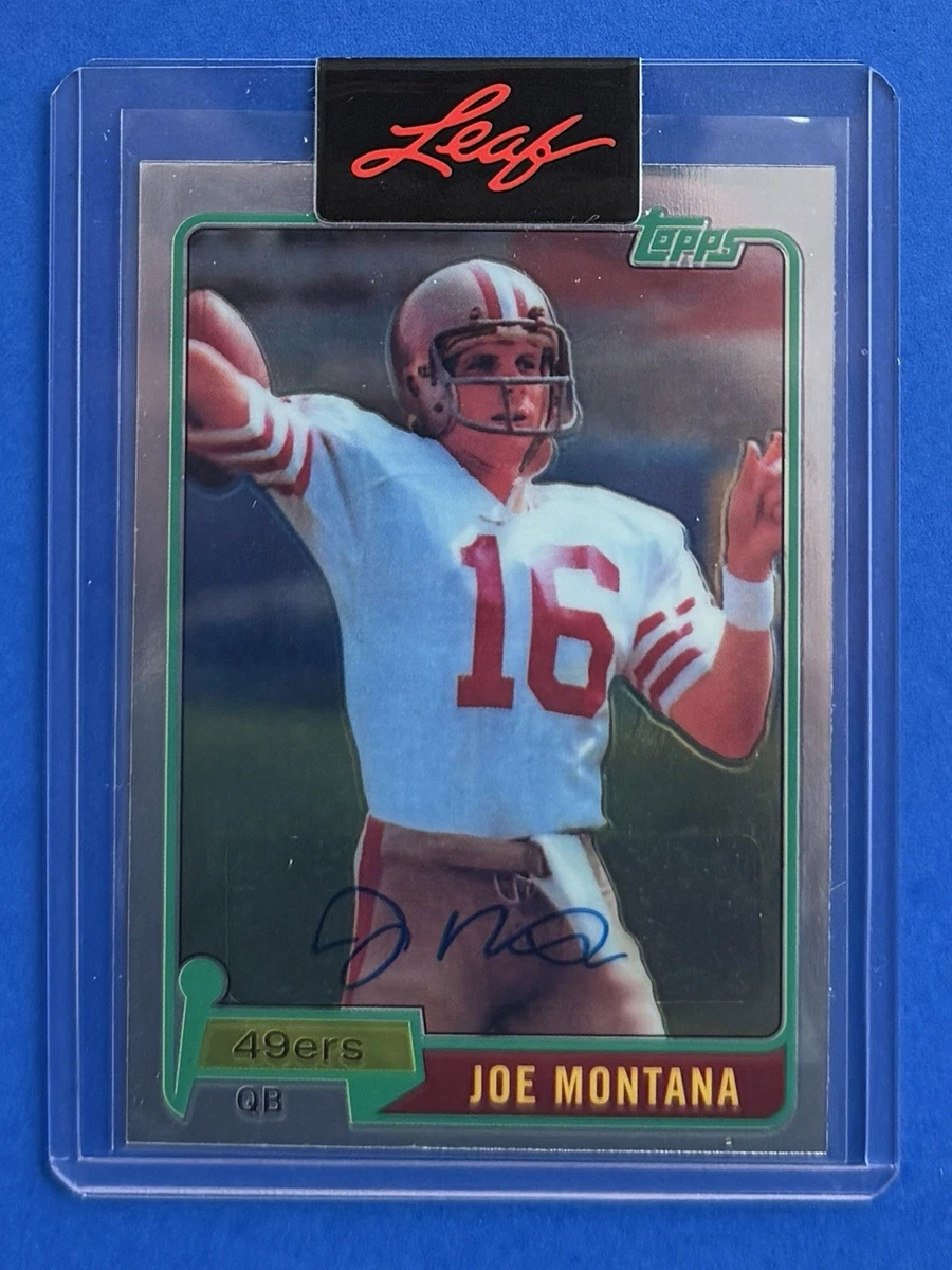 その他 Joe Montana Auto psa9 Topps Joe Montana Autographed Football Sports Trading Cards