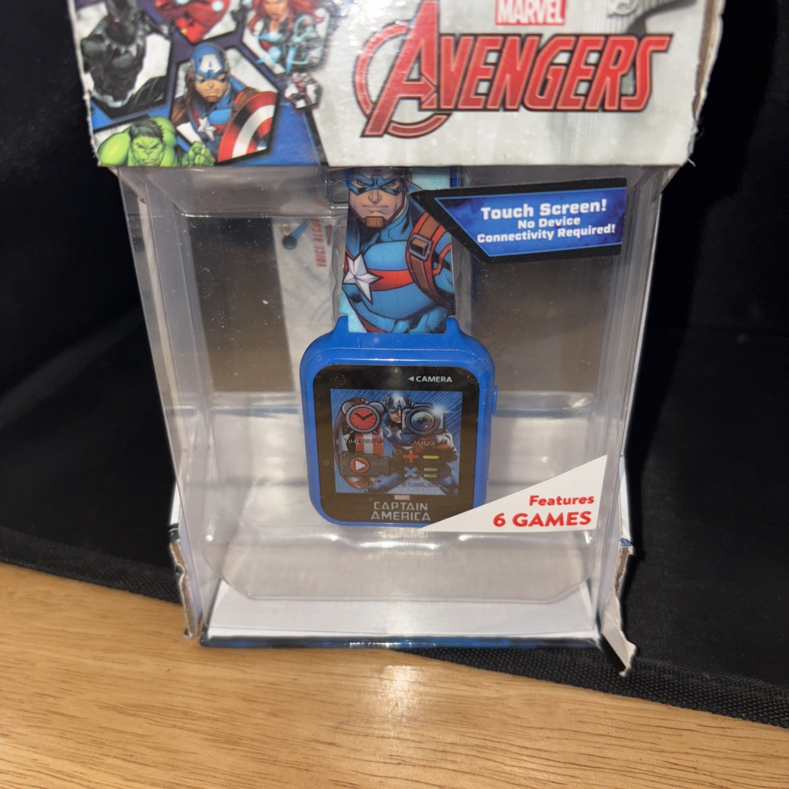 Marvel Avengers Interactive Wrist Watch damaged box  