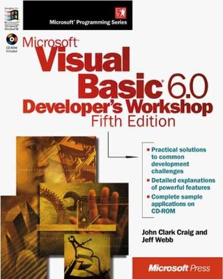 Microsoft Visual Basic 6.0 - Paperback, by Craig John Clark; - Very Good