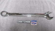 Craftsman Professional Usa Full Polish Large Size Combo Wrench 1-12 Pt 45954 Craftsman Professional Usa Full Polish Large Size Combo Wrench 1-12 Pt 45954