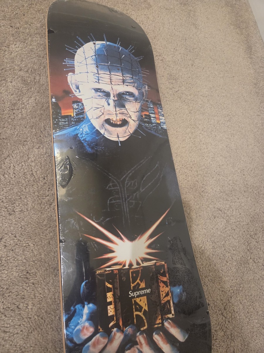 Supreme Hellraiser Skateboard Deck SS18 Factory Sealed Pinhead