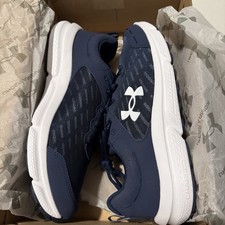Under Armour UA Charged Assert 10 Men  s Running Athletic Shoes Size 11, Navy