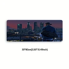40*90cmGrabd Theft Auto large size non-slip mouse pad - non-slip rubber office c