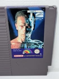 T2 Terminator 2 Judgement Day NES Spiel Nintendo Ent. System NUR PAL WAGEN