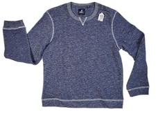 JOHNNIE O Boy's 12 NATHAN CREWNECK SWEATSHIRT SHIRT Pullover Cotton Navy