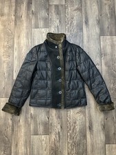 Eddie Bauer Y2K 2008 Premium Shearling Goose Down Leather Jacket Women  s Size M