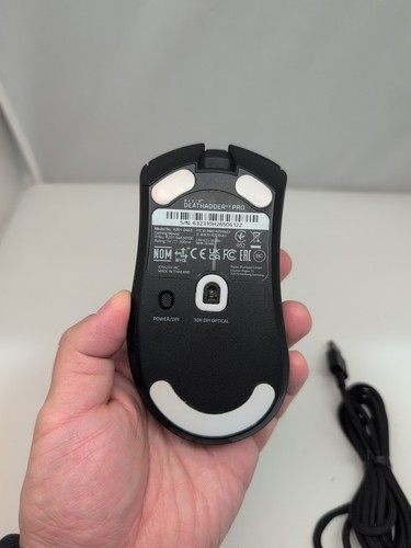 Mouse da gioco wireless Razer DeathAdder V3 Pro testato buone condizioni Z4 #91 - Foto 4 di 5