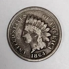 1864 BR Indian Head One Cent