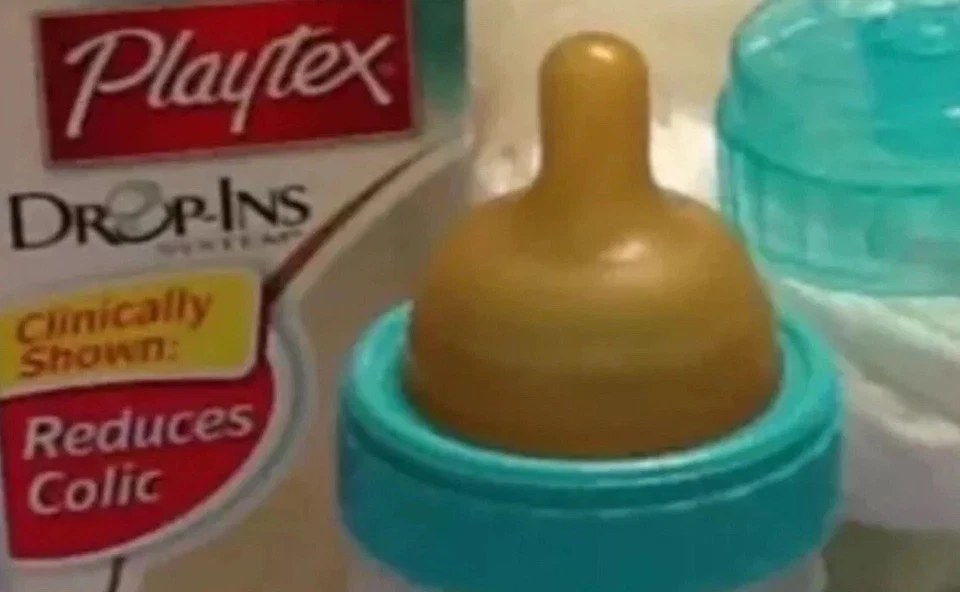 L👀K PLAYTEX 8 OZ ORIGINAL DROP-INS NURSER PEZÓN DE LÁTEX LENTO ENVÍO GRATUITO DE COLECCIÓN 🍼 Foto 2 de 4