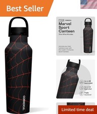 Stylish 20 oz Spider-Man Canteen - Perfect for Travel and Daily Hydration