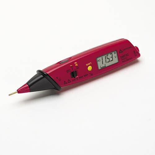 Amprobe DM73C Pen Probe Digital Multimeter, 600VAC/600VDC, w/ Accys - Picture 1 of 1