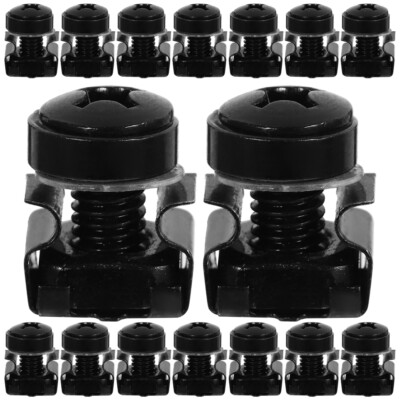 50 Pcs Écrou Cage Écrous De D'étagère Serveur À vente en gros Vis Pour Racks D'équipement