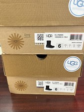 UGG K LYNDEN SIZE Kids 6 Black 100566K