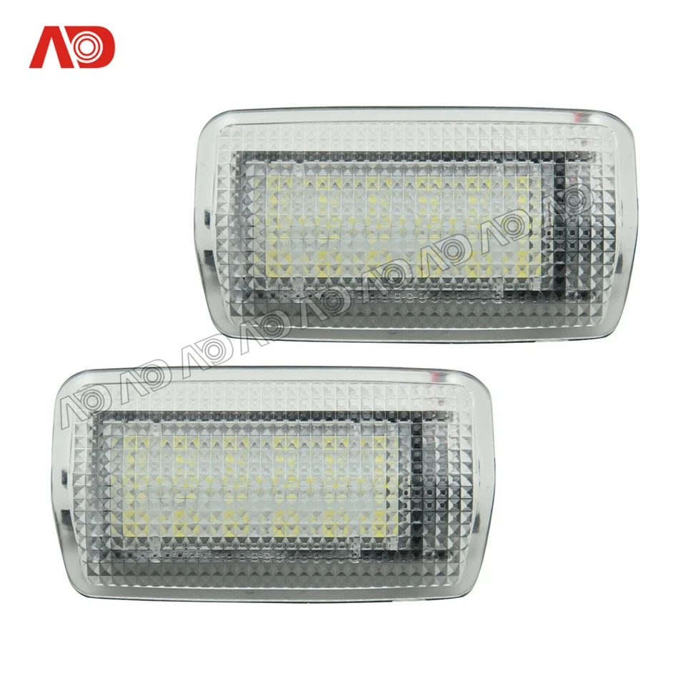 2X LED Side Door Courtesy Lights For Lexus RX ES Toyota Highladner Camry Avalon - Image 3 of 4