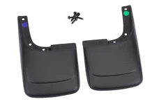 12496341 GM Molded Paintable Rear Splash Mud Guards 1996-2025 Express or Savanna