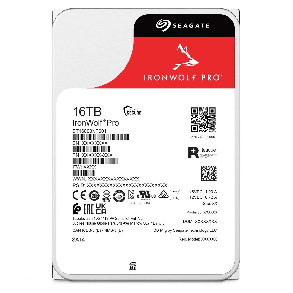 Seagate IronWolf Pro 16TB ST16000NT001 | eBay