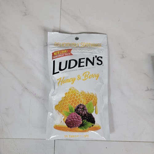 Luden's Honey Berry 30 ct Throat Drops Lozenges eBay
