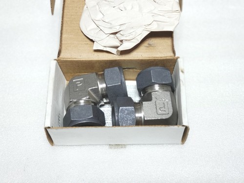 BOX OF 2 EA. - PARKER 16-16 EBZ-SS CPI FITTING *NEW IN BOX* 2 FITTINGS PER BOX - Picture 3 of 8
