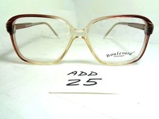 Vintage BOULEVARD BOUTIQUE Sun Eyeglass 1023 Squared Oversize Gray ADD-25 