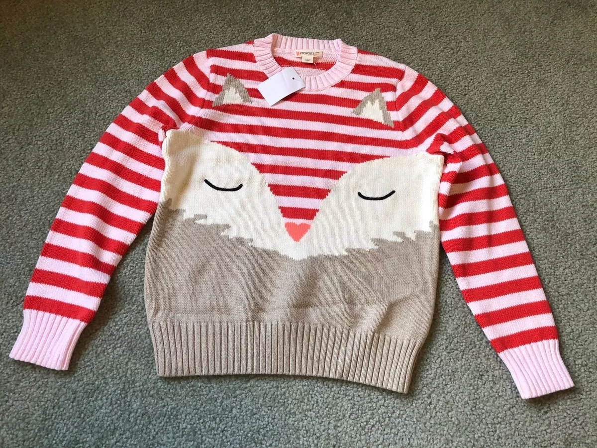 J crew shop fox sweater