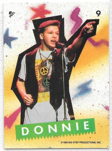 1989 Topps Big Step NEW KIDS ON THE BLOCK Trading Cards -Complete Your Set NKOTB - Picture 188 of 211