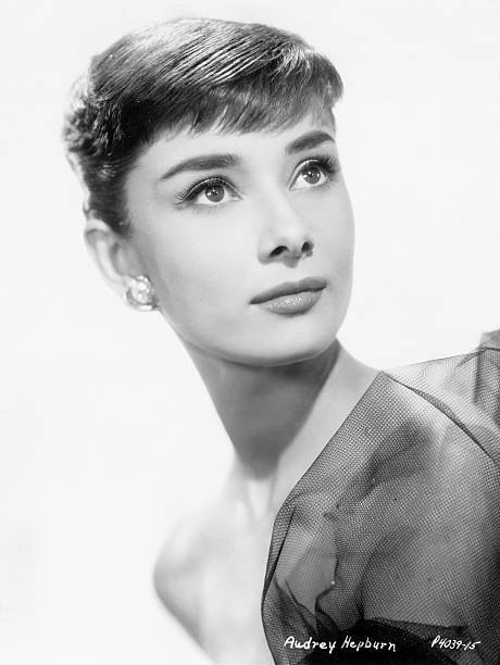 Actress Audrey Hepburn - Actress Audrey Hepburn - 1953 Old Photo