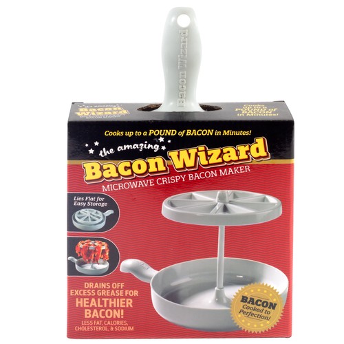 Microwave Crispy Bacon Maker - Crispier, Healthier, and Quicker Every Time!