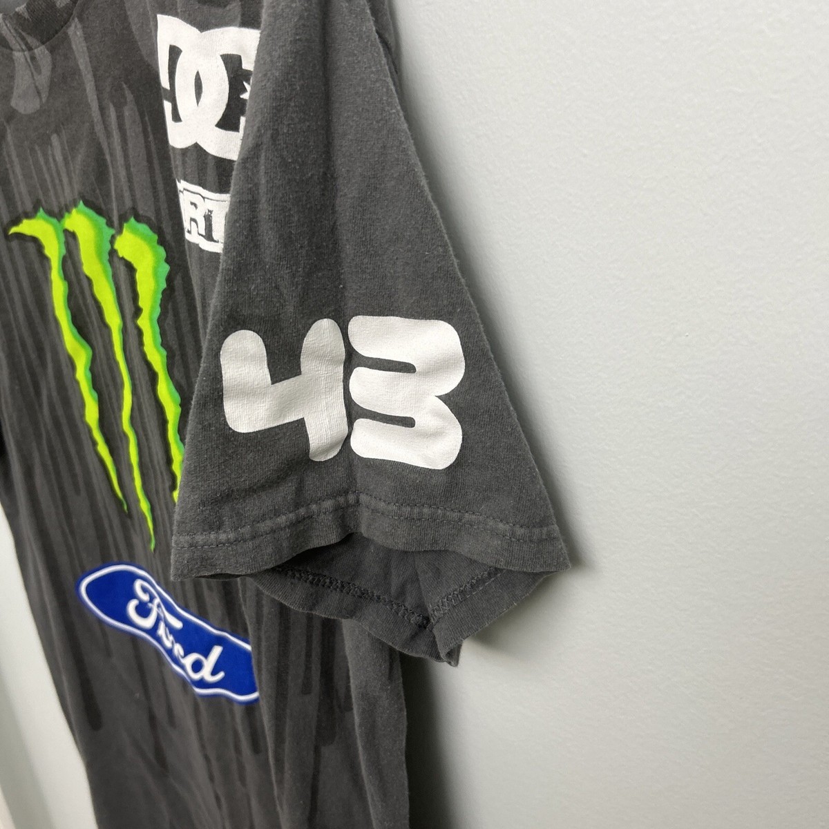 Y2K 2000s x DC x Ford Block 43 Motocross Jersey Shirt Size Y2K 2000s x DC x Ford Block 43 Motocross Jersey Shirt Size