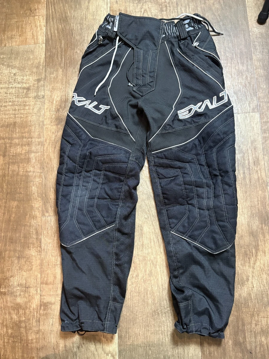 NEUF Pantalon de paintball Exalt TIV T4 Pro - Noir/Bleu - Petit